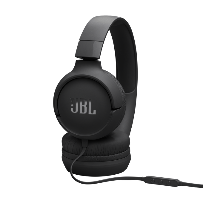 JBL Tune 520C USB-C - Black - Hi-Res wired on-ear headphones - Detailshot 2 image number null